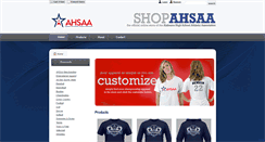 Desktop Screenshot of ahsaa.teamip.com